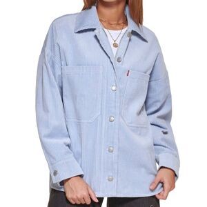 Levi's Women's Zip-Front Lined Oversized Shacket S